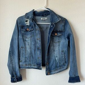 Refuge Distressed Denim Jacket